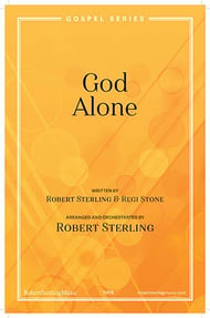 God Alone SATB choral sheet music cover Thumbnail